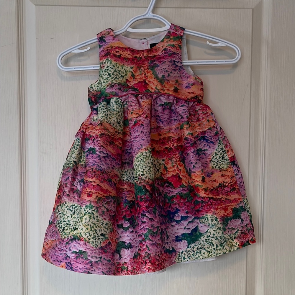 Floral Multicolor Kids Dress